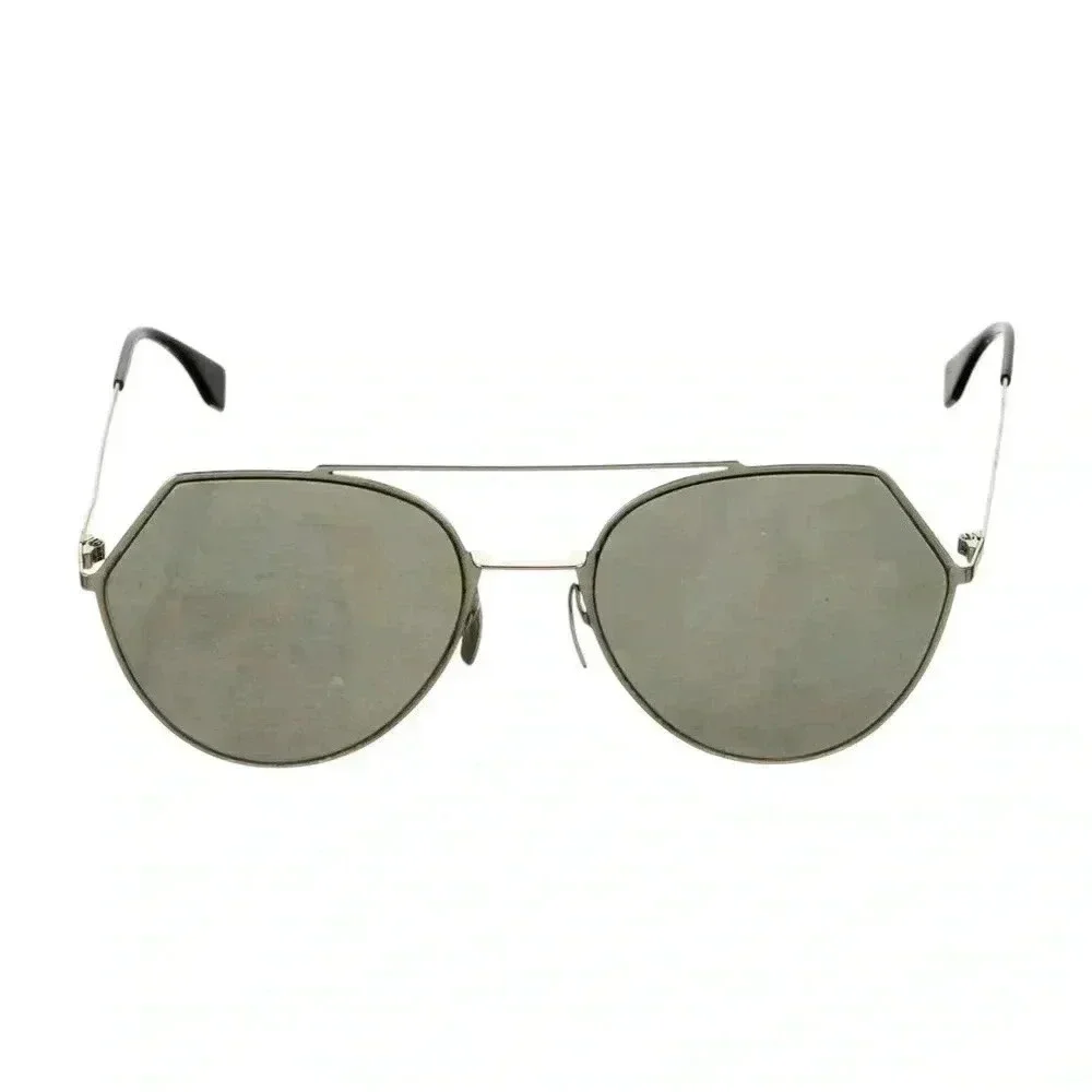 Fendi Aviator Mirrored Sunglasses